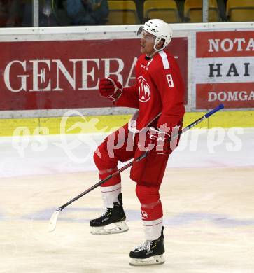 Ebel Eishockey Bundesliga. Testspiel. KAC gegen Wolfsburg Grizzlys. Torjubel Nick Petersen (KAC). Klagenfurt, am 21.8.2019.
Foto: Kuess
www.qspictures.net
---
pressefotos, pressefotografie, kuess, qs, qspictures, sport, bild, bilder, bilddatenbank