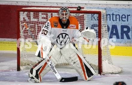 Ebel Eishockey Bundesliga. Testspiel. KAC gegen Wolfsburg Grizzlys. Felix Brueckmann   (Wolfsburg). Klagenfurt, am 21.8.2019.
Foto: Kuess
www.qspictures.net
---
pressefotos, pressefotografie, kuess, qs, qspictures, sport, bild, bilder, bilddatenbank