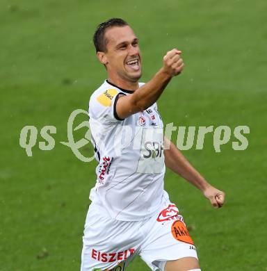 Fussball tipico Bundesliga. RZ Pellets WAC gegen Cashpoint SCR Altach.  Torjubel Michael Liendl (WAC). Wolfsberg, am 24.8.2019.
Foto: Kuess
www.qspictures.net

---
pressefotos, pressefotografie, kuess, qs, qspictures, sport, bild, bilder, bilddatenbank