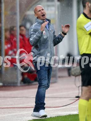 Fussball tipico Bundesliga. RZ Pellets WAC gegen Cashpoint SCR Altach.  Trainer Gerhard Struber (WAC). Wolfsberg, am 24.8.2019.
Foto: Kuess
www.qspictures.net

---
pressefotos, pressefotografie, kuess, qs, qspictures, sport, bild, bilder, bilddatenbank