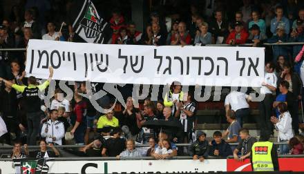 Fussball tipico Bundesliga. RZ Pellets WAC gegen Cashpoint SCR Altach.  Fans. Wolfsberg, am 24.8.2019.
Foto: Kuess
www.qspictures.net

---
pressefotos, pressefotografie, kuess, qs, qspictures, sport, bild, bilder, bilddatenbank