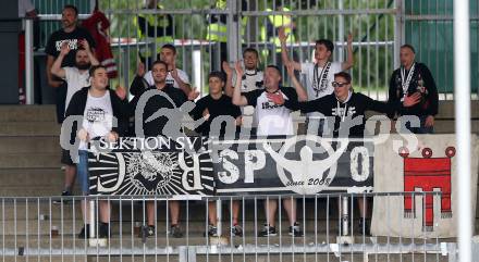 Fussball tipico Bundesliga. RZ Pellets WAC gegen Cashpoint SCR Altach.  Fans  (Altach). Wolfsberg, am 24.8.2019.
Foto: Kuess
www.qspictures.net

---
pressefotos, pressefotografie, kuess, qs, qspictures, sport, bild, bilder, bilddatenbank