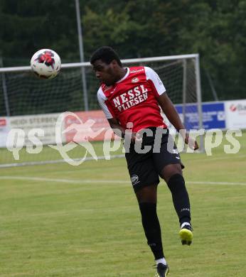 Fussball. Kaerntner Liga. Ferlach Atus gegen Spittal/Drau.  Rashidi Mohamed Udikaluka  (Spittal). Ferlach, 24.8.2019.
Foto: Kuess
www.qspictures.net
---
pressefotos, pressefotografie, kuess, qs, qspictures, sport, bild, bilder, bilddatenbank