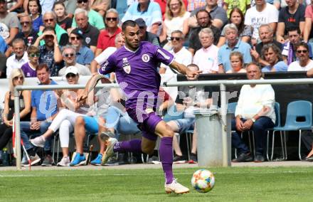 Fussball 2. Liga. SK Austra Klagenfurt gegen FC Blau Weiss Linz. Baris Ekincier (Austria Klagenfurt). Klagenfurt, am 25.8.2019.
Foto: Kuess
www.qspictures.net
---
pressefotos, pressefotografie, kuess, qs, qspictures, sport, bild, bilder, bilddatenbank