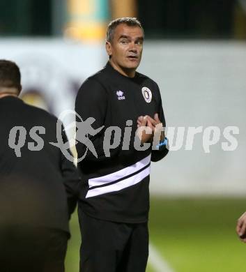 Fussball 2. Liga. SK Austria Klagenfurt gegen SC Austria Lustenau. Trainer Robert Micheu (Austria Klagenfurt). Klagenfurt, am 13.9.2019.
Foto: Kuess
www.qspictures.net
---
pressefotos, pressefotografie, kuess, qs, qspictures, sport, bild, bilder, bilddatenbank