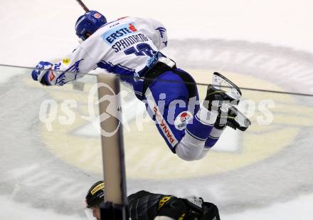 EBEL. Eishockey Bundesliga. EC VSV gegen spusu Vienna Capitals. Patrick Spannring  (VSV). Villach, am 20.9.2019.
Foto: Kuess
www.qspictures.net
---
pressefotos, pressefotografie, kuess, qs, qspictures, sport, bild, bilder, bilddatenbank