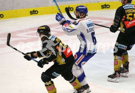 EBEL. Eishockey Bundesliga. EC VSV gegen spusu Vienna Capitals. Torjubel Patrick Bjorkstrand  (VSV). Villach, am 20.9.2019.
Foto: Kuess
www.qspictures.net
---
pressefotos, pressefotografie, kuess, qs, qspictures, sport, bild, bilder, bilddatenbank