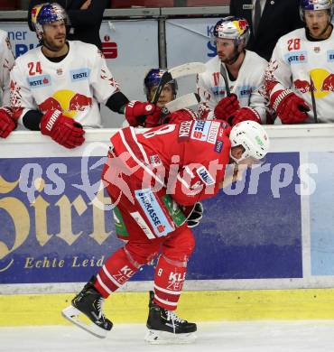 EBEL. Eishockey Bundesliga. KAC gegen	EC Red Bull Salzburg. Nicholas Eric Petersen (KAC). Klagenfurt, am 22.9.2019.
Foto: Kuess
www.qspictures.net

---
pressefotos, pressefotografie, kuess, qs, qspictures, sport, bild, bilder, bilddatenbank