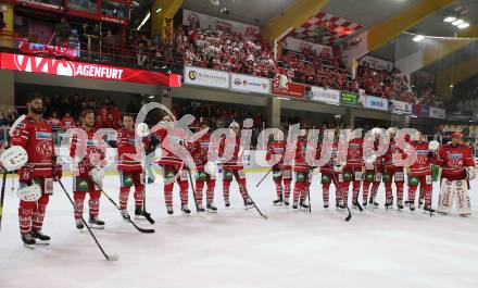 EBEL. Eishockey Bundesliga. KAC gegen	EC Red Bull Salzburg.  (KAC). Klagenfurt, am 22.9.2019.
Foto: Kuess
www.qspictures.net

---
pressefotos, pressefotografie, kuess, qs, qspictures, sport, bild, bilder, bilddatenbank