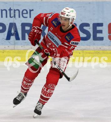 EBEL. Eishockey Bundesliga. KAC gegen	EC Red Bull Salzburg. Lukas Haudum (KAC). Klagenfurt, am 22.9.2019.
Foto: Kuess
www.qspictures.net

---
pressefotos, pressefotografie, kuess, qs, qspictures, sport, bild, bilder, bilddatenbank