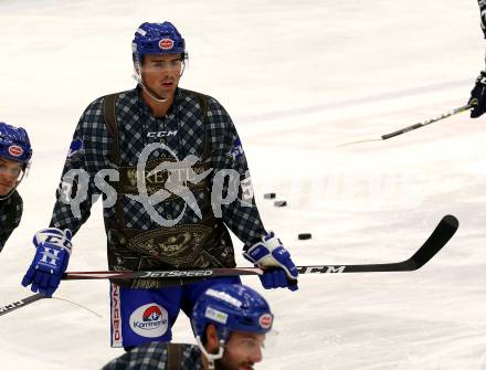 EBEL. Eishockey Bundesliga. EC VSV gegen Hydro Fehervar AV 19.   Alen Bibic (VSV). Villach, am 27.9.2019.
Foto: Kuess
www.qspictures.net
---
pressefotos, pressefotografie, kuess, qs, qspictures, sport, bild, bilder, bilddatenbank