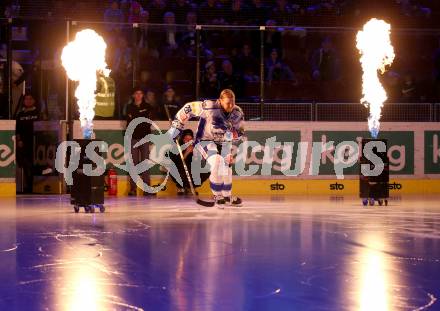 EBEL. Eishockey Bundesliga. EC VSV gegen Hydro Fehervar AV 19.  Miika Lahti (VSV). Villach, am 27.9.2019.
Foto: Kuess
www.qspictures.net
---
pressefotos, pressefotografie, kuess, qs, qspictures, sport, bild, bilder, bilddatenbank