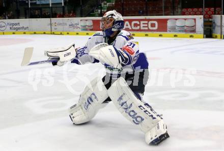 EBEL. Eishockey Bundesliga. EC VSV gegen Hydro Fehervar AV 19.  Brandon Maxwell (VSV). Villach, am 27.9.2019.
Foto: Kuess
www.qspictures.net
---
pressefotos, pressefotografie, kuess, qs, qspictures, sport, bild, bilder, bilddatenbank