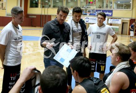 Basketball Zweite Liga 2019/2020. Grunddurchgang 9. Runde. KOS Celovec gegen  Guessing/Jennersdorf Blackbirds 	.  Trainer Daniel Muellner (Blackbirds). Klagenfurt, am 9.11.2019.
Foto: Kuess
www.qspictures.net

---
pressefotos, pressefotografie, kuess, qs, qspictures, sport, bild, bilder, bilddatenbank