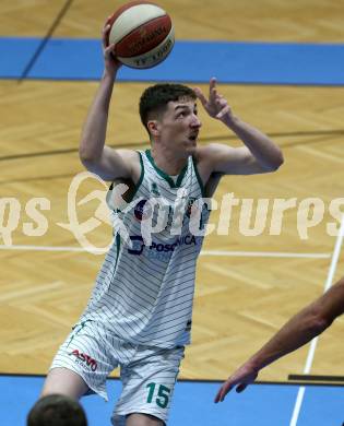 Basketball Zweite Liga 2019/2020. Grunddurchgang 9. Runde. KOS Celovec gegen  Guessing/Jennersdorf Blackbirds 	.  Riad Dzigal (KOS Celovec). Klagenfurt, am 9.11.2019.
Foto: Kuess
www.qspictures.net

---
pressefotos, pressefotografie, kuess, qs, qspictures, sport, bild, bilder, bilddatenbank