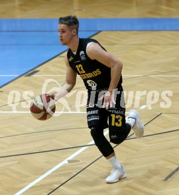 Basketball Zweite Liga 2019/2020. Grunddurchgang 9. Runde. KOS Celovec gegen  Guessing/Jennersdorf Blackbirds 	. Philipp Horvath (Blackbirds). Klagenfurt, am 9.11.2019.
Foto: Kuess
www.qspictures.net

---
pressefotos, pressefotografie, kuess, qs, qspictures, sport, bild, bilder, bilddatenbank