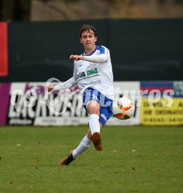 Fussball Kaerntner Liga. Treibach gegen St. Jakob/Ros. .  David Armin Hude (Treibach). Treibach, am 9.11.2019.
Foto: Kuess
www.qspictures.net
---
pressefotos, pressefotografie, kuess, qs, qspictures, sport, bild, bilder, bilddatenbank