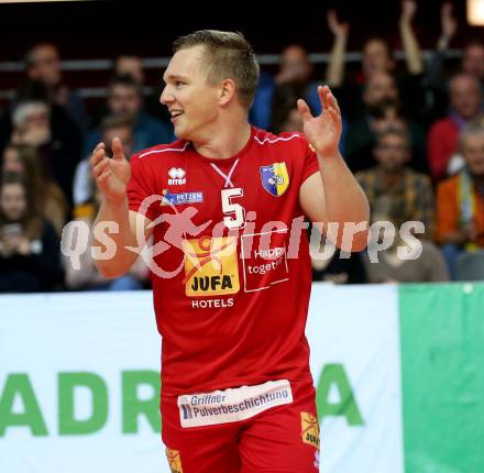 Volleyball. CEV Champions League Volley 2020 Men. SK Zadruga Aich/Dob gegen HAOK Mladost Zageb. Manuel Steiner (Aich/Dob). Klagenfurt, am 13.11.2019.
Foto: Kuess
www.qspictures.net
Foto: Kuess
---
pressefotos, pressefotografie, kuess, qs, qspictures, sport, bild, bilder, bilddatenbank