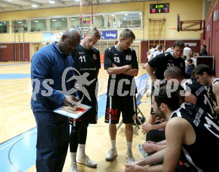 Basketball Zweite Liga 2019/2020. Grunddurchgang 11. Runde. Woerthersee Piraten gegen Mattersburg Rocks.  Trainer James Williams (Mattersburg). Klagenfurt, am 23.11.2019.
Foto: Kuess
www.qspictures.net

---
pressefotos, pressefotografie, kuess, qs, qspictures, sport, bild, bilder, bilddatenbank