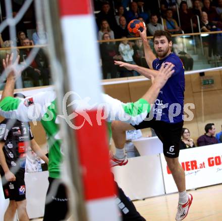 HLA. Handball Bundesliga. SC Kelag Ferlach gegen Sparkasse Schwaz Handball Tirol. Leander Krobath (Ferlach). Ferlach, am 23.11.2019.
Foto: Kuess
www.qspictures.net

---
pressefotos, pressefotografie, kuess, qs, qspictures, sport, bild, bilder, bilddatenbank