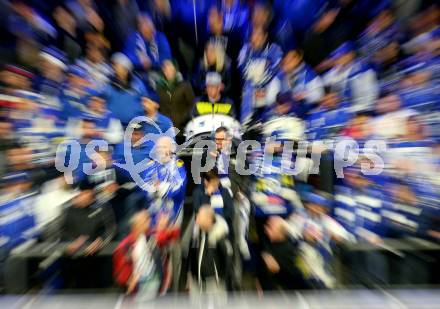 EBEL. Eishockey Bundesliga. EC VSV gegen HC TWK Innsbruck.  Fans (VSV). Villach, am 3.12.2019.
Foto: Kuess
www.qspictures.net
---
pressefotos, pressefotografie, kuess, qs, qspictures, sport, bild, bilder, bilddatenbank