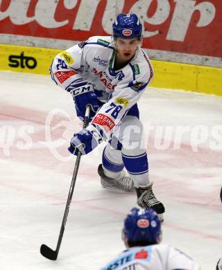 EBEL. Eishockey Bundesliga. EC VSV gegen HC TWK Innsbruck. Felix Maxa  (VSV). Villach, am 3.12.2019.
Foto: Kuess
www.qspictures.net
---
pressefotos, pressefotografie, kuess, qs, qspictures, sport, bild, bilder, bilddatenbank