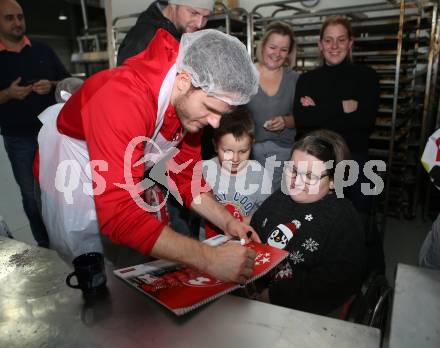 EBEL. Eishockey Bundesliga. KAC.  Stefan Geier. Klagenfurt, am 11.12.2019.
Foto: Kuess
www.qspictures.net

---
pressefotos, pressefotografie, kuess, qs, qspictures, sport, bild, bilder, bilddatenbank