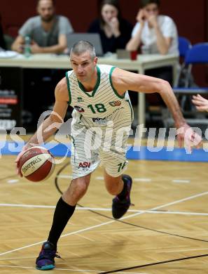 Basketball Zweite Liga 2019/2020. Grunddurchgang 15. Runde. KOS Celovec gegen  Fuerstenfeld Panthers.  Ales Primc (KOS Celovec). Klagenfurt, am 21.12.2019.
Foto: Kuess
www.qspictures.net

---
pressefotos, pressefotografie, kuess, qs, qspictures, sport, bild, bilder, bilddatenbank