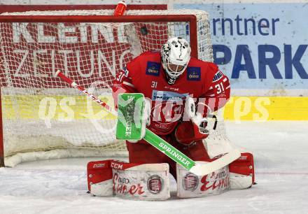 EBEL. Eishockey Bundesliga. KAC gegen	HCB Suedtirol Alperia. David Madlener (KAC). Klagenfurt, am 7.1.2020.
Foto: Kuess
www.qspictures.net

---
pressefotos, pressefotografie, kuess, qs, qspictures, sport, bild, bilder, bilddatenbank