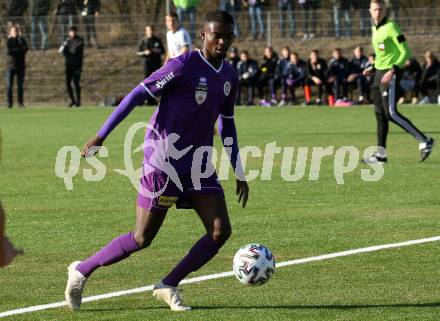 Fussball Bundesliga. 2. Liga. Testspiel. RZ Pellets WAC gegen SK Austria Klagenfurt. Mc Moordy King Huether (Klagenfurt). St. Andrae, am 11.1.2020.
Foto: Kuess
www.qspictures.net
---
pressefotos, pressefotografie, kuess, qs, qspictures, sport, bild, bilder, bilddatenbank