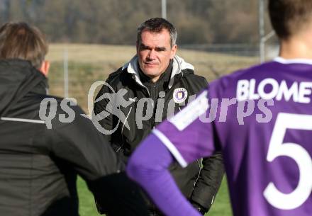 Fussball Bundesliga. 2. Liga. Testspiel. RZ Pellets WAC gegen SK Austria Klagenfurt. Trainer Robert Micheu (Klagenfurt). St. Andrae, am 11.1.2020.
Foto: Kuess
www.qspictures.net
---
pressefotos, pressefotografie, kuess, qs, qspictures, sport, bild, bilder, bilddatenbank