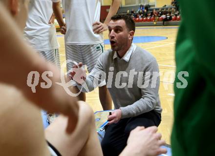 Basketball Zweite Liga 2019/2020. Grunddurchgang 17. Runde. KOS Celovec gegen  BBU Salzburg.  Trainer Davor Brecko (KOS Celovec). Klagenfurt, am 11.1.2020..
Foto: Kuess
www.qspictures.net

---
pressefotos, pressefotografie, kuess, qs, qspictures, sport, bild, bilder, bilddatenbank