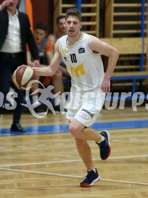 Basketball Zweite Liga 2019/2020. Grunddurchgang 18. Runde. Woerthersee Piraten gegen Fuerstenfeld Panthers. Tevz Ruzic (Piraten). Klagenfurt, am 18.1.2020.
Foto: Kuess
www.qspictures.net

---
pressefotos, pressefotografie, kuess, qs, qspictures, sport, bild, bilder, bilddatenbank