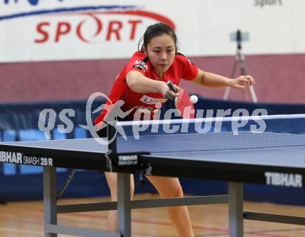 Tischtennis Europacup. TTC Villacher gegen LZ Froschberg. Tin-Tin Ho (Froschberg). Villach, am 15.2.2020.
Foto: Kuess
www.qspictures.net

---
pressefotos, pressefotografie, kuess, qs, qspictures, sport, bild, bilder, bilddatenbank