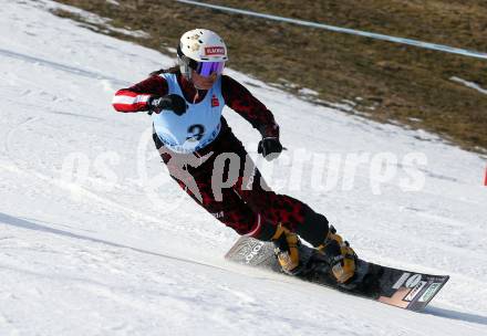 Snowboard Europacup. Claudia Riegler (AUT). SimonhÃ¶he, am 15.2.2020.
Foto: Kuess
www.qspictures.net

---
pressefotos, pressefotografie, kuess, qs, qspictures, sport, bild, bilder, bilddatenbank