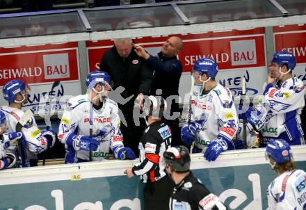 EBEL. Eishockey Bundesliga. VSV gegen HC Orli Znojmo.  Trainer Rob Daum (VSV). Villach, am 21.2.2020.
Foto: Kuess
www.qspictures.net
---
pressefotos, pressefotografie, kuess, qs, qspictures, sport, bild, bilder, bilddatenbank