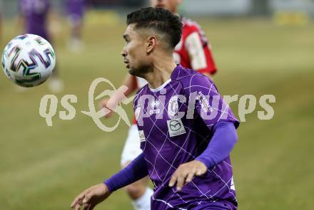 Fussball. 2. Liga. SK Austria Klagenfurt gegen SV Guntamatic Ried.  Maximiliano Moreira Romero (Klagenfurt). Klagenfurt, am 21.2.2020.
Foto: Kuess
www.qspictures.net
---
pressefotos, pressefotografie, kuess, qs, qspictures, sport, bild, bilder, bilddatenbank