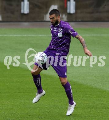 Fussball. 2. Liga. SK Austria Klagenfurt gegen Floridsdorfer AC Wien.  Kosmas Gkezos (Klagenfurt). Klagenfurt, am 18.7.2020.
Foto: Kuess
www.qspictures.net
---
pressefotos, pressefotografie, kuess, qs, qspictures, sport, bild, bilder, bilddatenbank