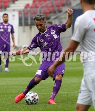 Fussball. 2. Liga. SK Austria Klagenfurt gegen Floridsdorfer AC Wien.  Okan Aydin (Klagenfurt). Klagenfurt, am 18.7.2020.
Foto: Kuess
www.qspictures.net
---
pressefotos, pressefotografie, kuess, qs, qspictures, sport, bild, bilder, bilddatenbank