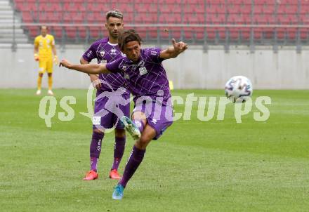 Fussball. 2. Liga. SK Austria Klagenfurt gegen Floridsdorfer AC Wien.  Julian von Haacke (Klagenfurt). Klagenfurt, am 18.7.2020.
Foto: Kuess
www.qspictures.net
---
pressefotos, pressefotografie, kuess, qs, qspictures, sport, bild, bilder, bilddatenbank