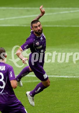 Fussball. 2. Liga. SK Austria Klagenfurt gegen Floridsdorfer AC Wien.  Kosmas Gkezos (Klagenfurt). Klagenfurt, am 18.7.2020.
Foto: Kuess
www.qspictures.net
---
pressefotos, pressefotografie, kuess, qs, qspictures, sport, bild, bilder, bilddatenbank