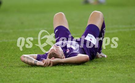 Fussball. 2. Liga. SK Austria Klagenfurt gegen Wacker Innsbruck.  Florian Jaritz (Klagenfurt). Klagenfurt, am 31.7.2020.
Foto: Kuess
www.qspictures.net
---
pressefotos, pressefotografie, kuess, qs, qspictures, sport, bild, bilder, bilddatenbank