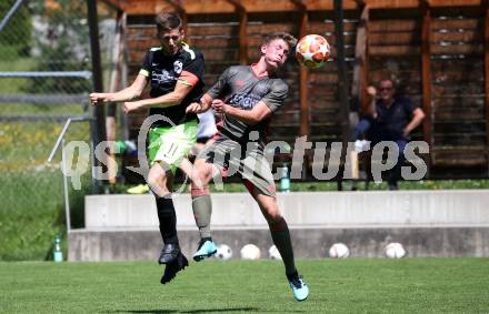 Fussball. 2. Klasse B. Kleinkirchheim gegen Draschitz. Gabriel Koenig (Kleinkirchheim), Christoph Schnabl  (Draschitz). Kleinkirchheim, 1.8.2020.
Foto: Kuess
---
pressefotos, pressefotografie, kuess, qs, qspictures, sport, bild, bilder, bilddatenbank