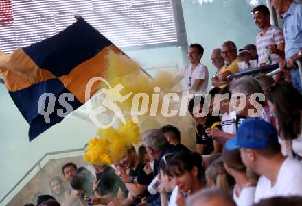 Fussball Kaerntner Liga. Kraig gegen Treibach. Fans (Kraig). Kraig, am 7.8.2020.
Foto: Kuess
---
pressefotos, pressefotografie, kuess, qs, qspictures, sport, bild, bilder, bilddatenbank