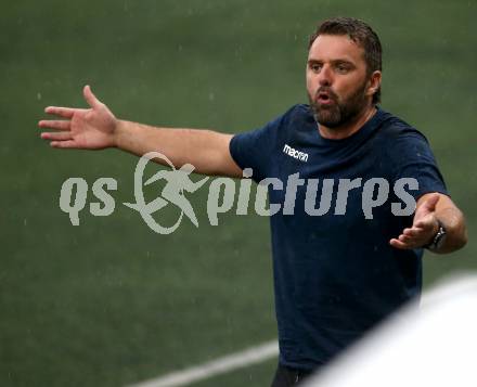 Fussball Regionalliga. Spittal gegen Voecklamarkt.  Trainer Rudolf Schoenherr (Spittal). Spittal, 14.8.2020.
Foto: Kuess
---
pressefotos, pressefotografie, kuess, qs, qspictures, sport, bild, bilder, bilddatenbank