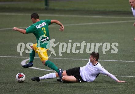 Fussball Regionalliga. Spittal gegen Voecklamarkt. Philipp Alexander Gabriel Clementschitsch (Spittal), Marcel Rohrstorfer (Voecklamarkt). Spittal, 14.8.2020.
Foto: Kuess
---
pressefotos, pressefotografie, kuess, qs, qspictures, sport, bild, bilder, bilddatenbank