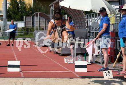 Leichtathletik.  Weitsprung. Tamara Lesitschnig (KLC). Villach, am 8.8.2020.
Foto: Kuess
---
pressefotos, pressefotografie, kuess, qs, qspictures, sport, bild, bilder, bilddatenbank