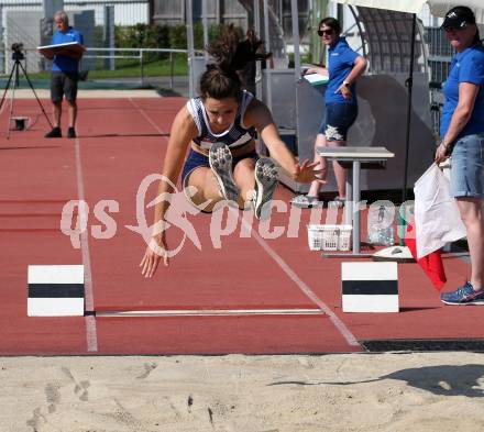 Leichtathletik.  Weitsprung. Tamara Lesitschnig (KLC). Villach, am 8.8.2020.
Foto: Kuess
---
pressefotos, pressefotografie, kuess, qs, qspictures, sport, bild, bilder, bilddatenbank