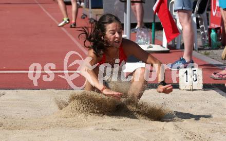 Leichtathletik.  Weitsprung. Elisabeth Golger (LAC Klagenfurt). Villach, am 8.8.2020.
Foto: Kuess
---
pressefotos, pressefotografie, kuess, qs, qspictures, sport, bild, bilder, bilddatenbank