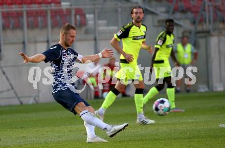 Fussball Testspiel. SK Austria Klagenfurt gegen SC Paderborn 07.  Markus Rusek (Klagenfurt). Klagenfurt, am 19.8.2020.
Foto: Kuess
www.qspictures.net
---
pressefotos, pressefotografie, kuess, qs, qspictures, sport, bild, bilder, bilddatenbank